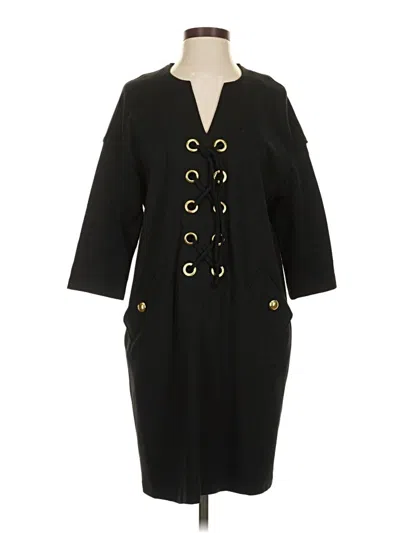 Pre-owned Tuckernuck Casual Dress In Black