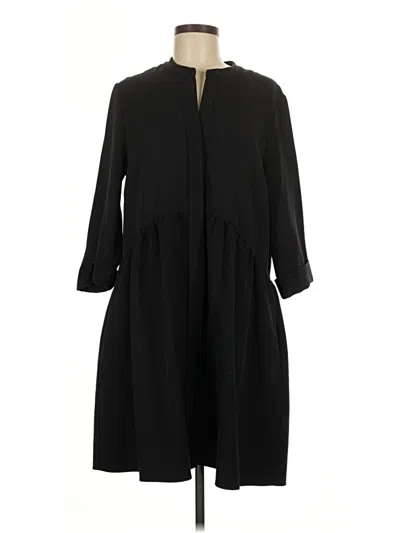 Pre-owned Tuckernuck Casual Dress In Black