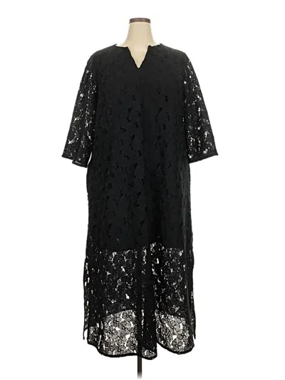 Pre-owned Tuckernuck Casual Dress In Black