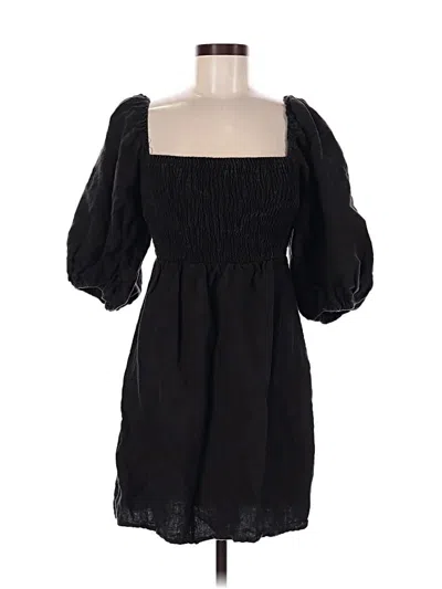 Pre-owned Tuckernuck Casual Dress In Black
