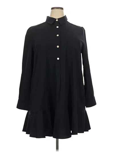 Pre-owned Tuckernuck Casual Dress In Black