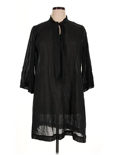 Pre-owned Tuckernuck Casual Dress In Black