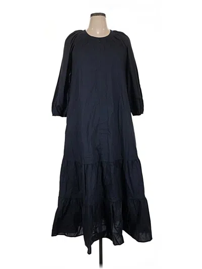 Pre-owned Tuckernuck Casual Dress In Black