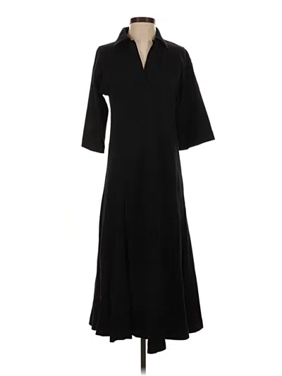 Pre-owned Tuckernuck Casual Dress In Black