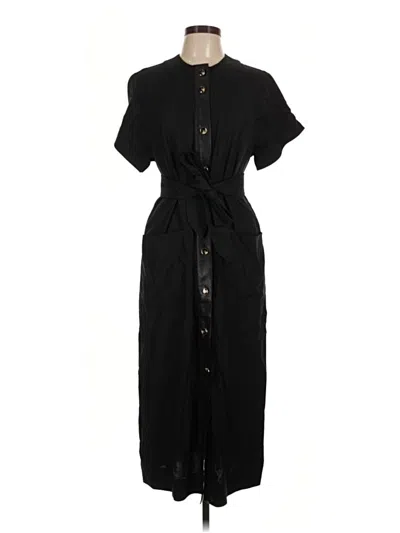 Pre-owned Tuckernuck Casual Dress In Black