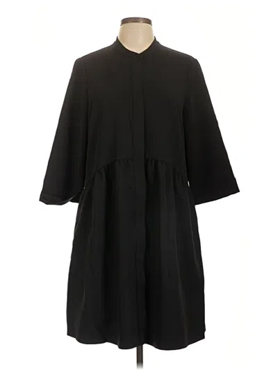 Pre-owned Tuckernuck Casual Dress In Black