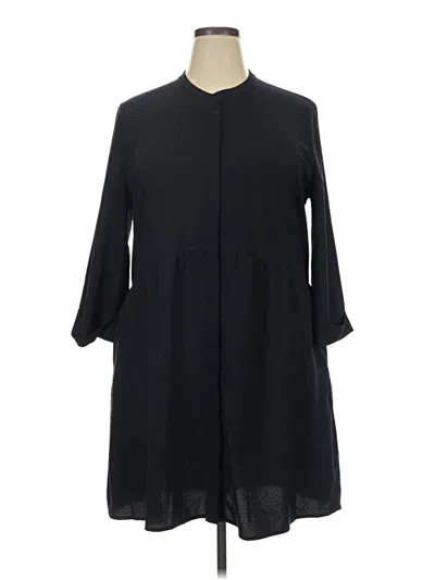 Pre-owned Tuckernuck Casual Dress In Black