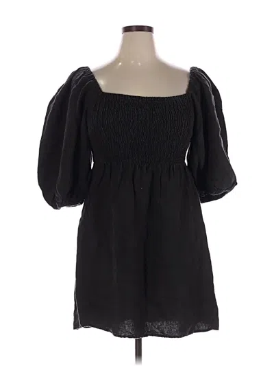 Pre-owned Tuckernuck Casual Dress In Black