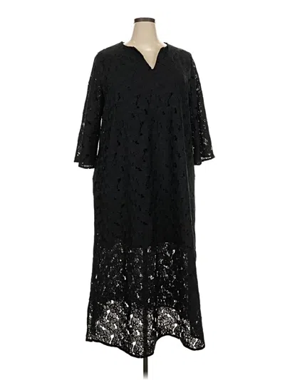 Pre-owned Tuckernuck Casual Dress In Black