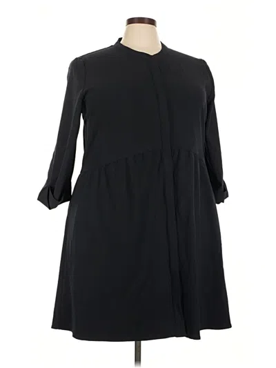 Pre-owned Tuckernuck Casual Dress In Black
