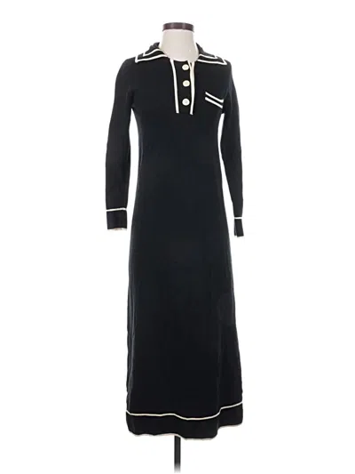 Pre-owned Tuckernuck Casual Dress In Black