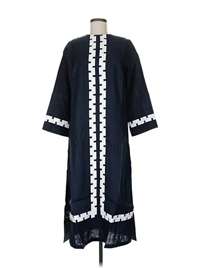 Pre-owned Tuckernuck Casual Dress In Blue