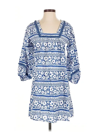 Pre-owned Tuckernuck Casual Dress In Blue
