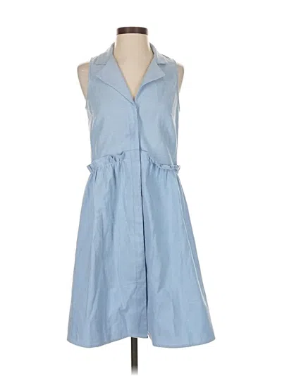 Pre-owned Tuckernuck Casual Dress In Blue