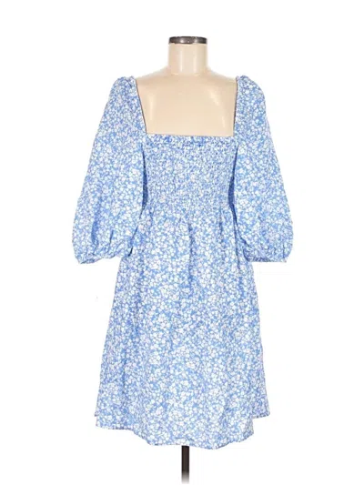 Pre-owned Tuckernuck Casual Dress In Blue