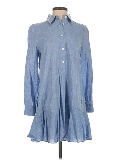 Pre-owned Tuckernuck Casual Dress In Blue