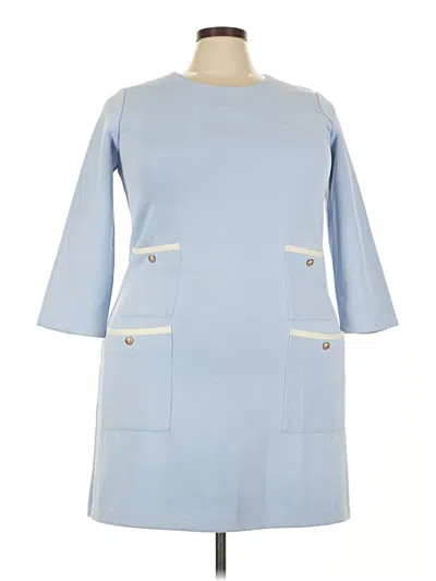 Pre-owned Tuckernuck Casual Dress In Blue