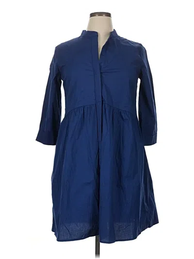Pre-owned Tuckernuck Casual Dress In Blue