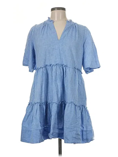 Pre-owned Tuckernuck Casual Dress In Blue
