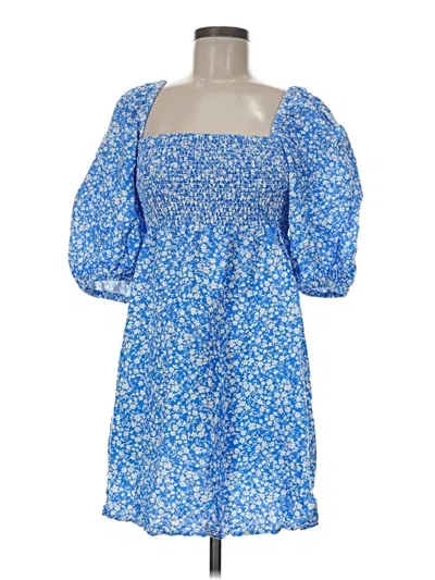 Pre-owned Tuckernuck Casual Dress In Blue