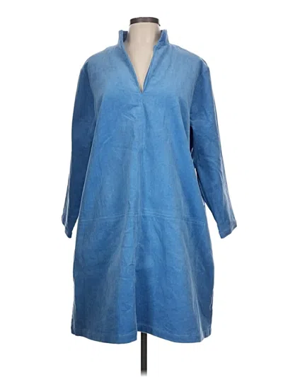 Pre-owned Tuckernuck Casual Dress In Blue