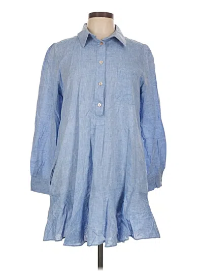 Pre-owned Tuckernuck Casual Dress In Blue