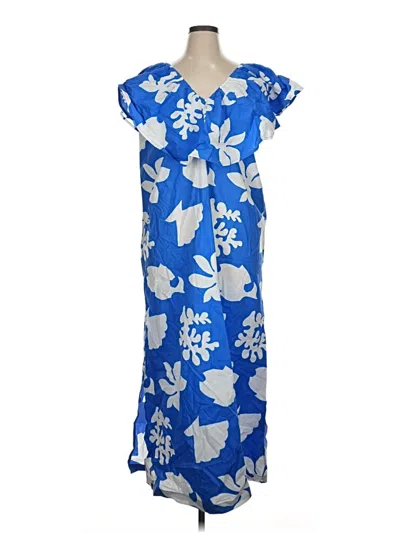 Pre-owned Tuckernuck Casual Dress In Blue