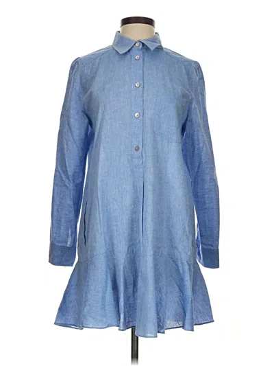 Pre-owned Tuckernuck Casual Dress In Blue
