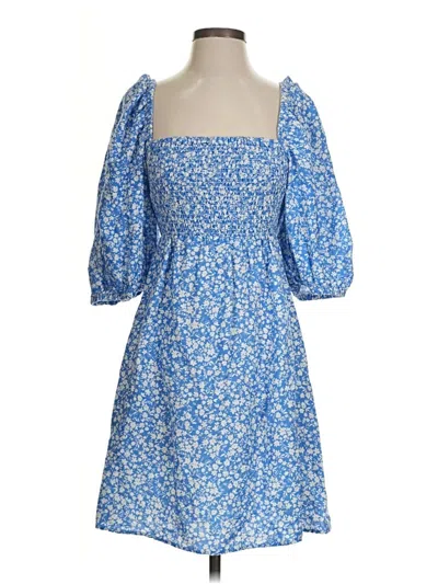 Pre-owned Tuckernuck Casual Dress In Blue