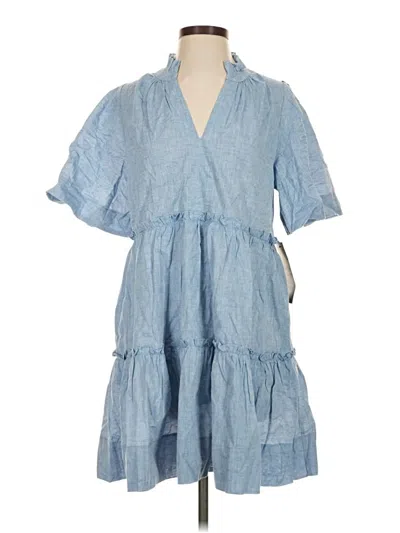Pre-owned Tuckernuck Casual Dress In Blue