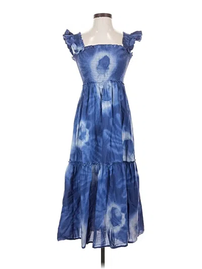 Pre-owned Tuckernuck Casual Dress In Blue