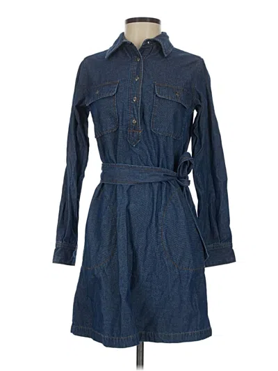 Pre-owned Tuckernuck Casual Dress In Blue