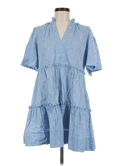 Pre-owned Tuckernuck Casual Dress In Blue