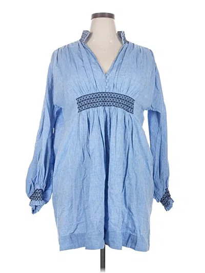 Pre-owned Tuckernuck Casual Dress In Blue