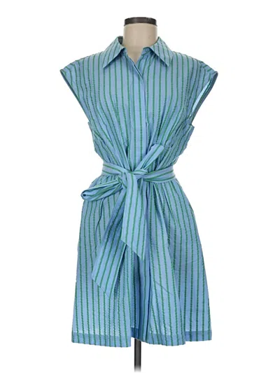 Pre-owned Tuckernuck Casual Dress In Blue