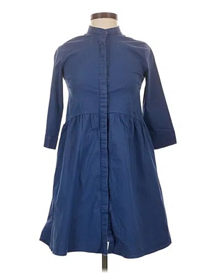 Pre-owned Tuckernuck Casual Dress In Blue