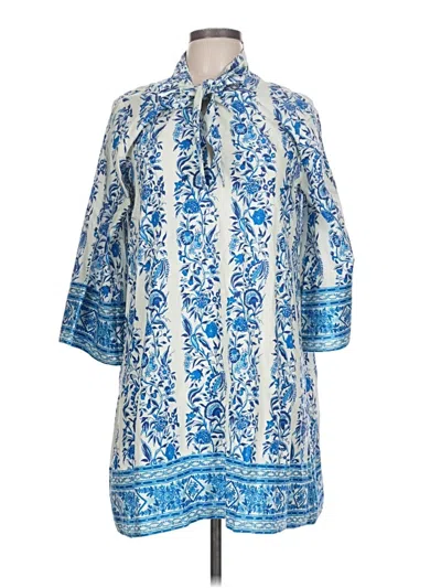 Pre-owned Tuckernuck Casual Dress In Blue