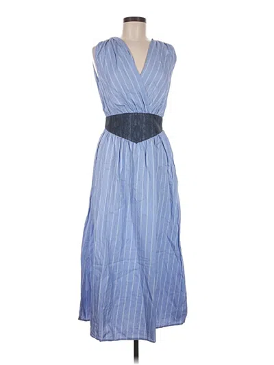 Pre-owned Tuckernuck Casual Dress In Blue