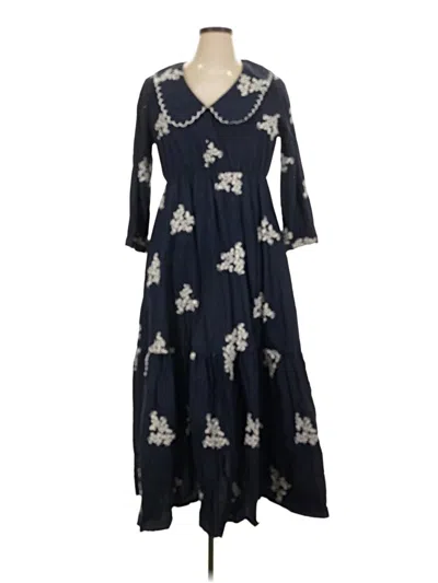Pre-owned Tuckernuck Casual Dress In Blue