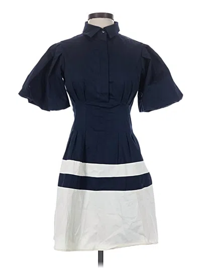 Pre-owned Tuckernuck Casual Dress In Blue