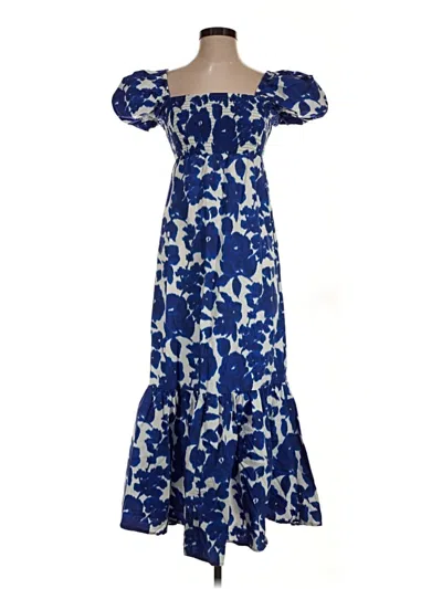 Pre-owned Tuckernuck Casual Dress In Blue