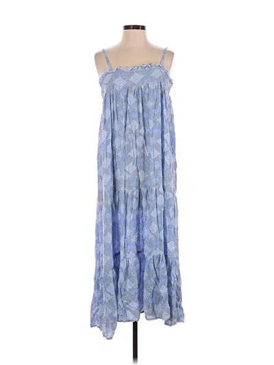 Pre-owned Tuckernuck Casual Dress In Blue
