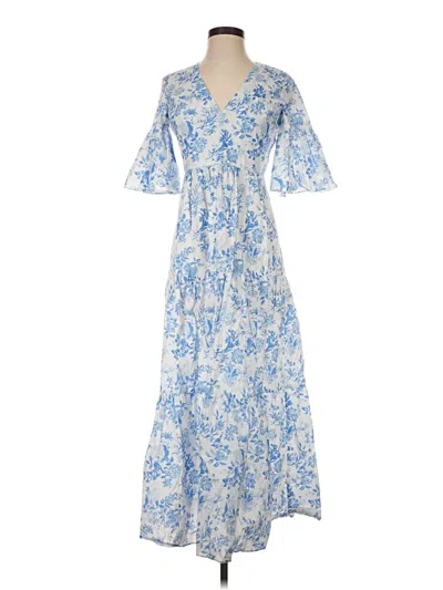 Pre-owned Tuckernuck Casual Dress In Blue