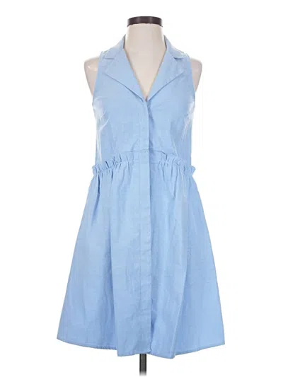 Pre-owned Tuckernuck Casual Dress In Blue