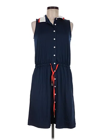 Pre-owned Tuckernuck Casual Dress In Blue