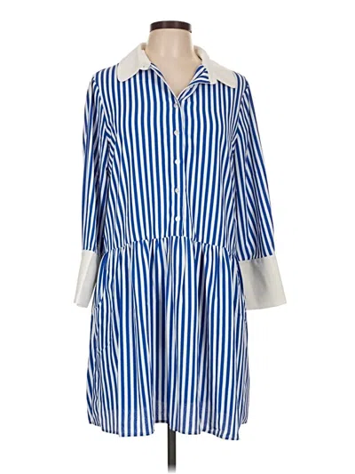 Pre-owned Tuckernuck Casual Dress In Blue
