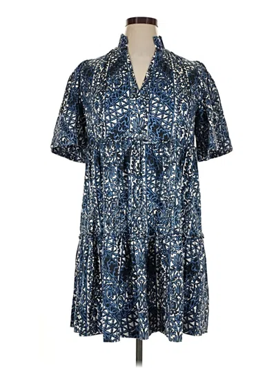Pre-owned Tuckernuck Casual Dress In Blue