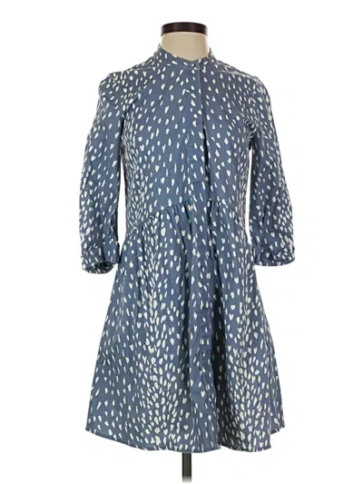 Pre-owned Tuckernuck Casual Dress In Blue