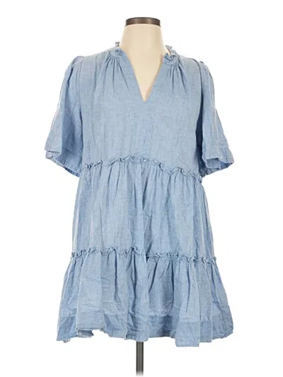 Pre-owned Tuckernuck Casual Dress In Blue