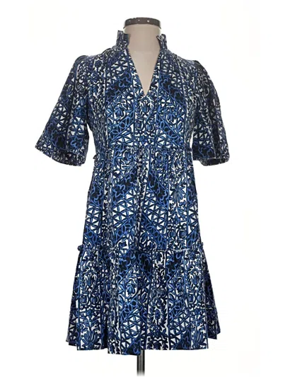 Pre-owned Tuckernuck Casual Dress In Blue